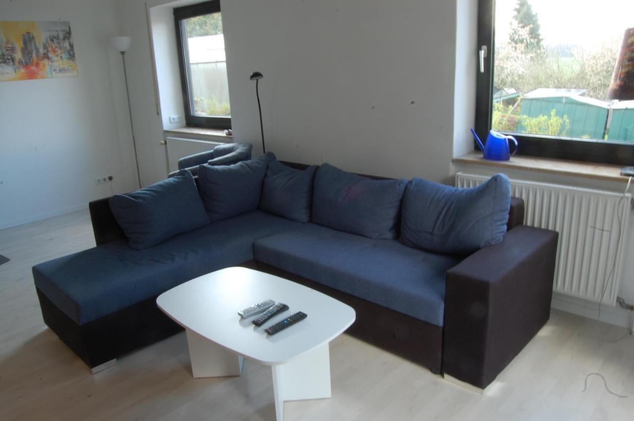 Wohnung Mit Kamin Terrasse Und Grill In Der Naehe Von Nuernberg Burgthann ภายนอก รูปภาพ