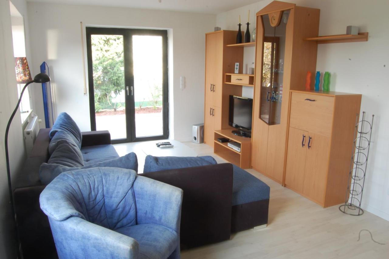Wohnung Mit Kamin Terrasse Und Grill In Der Naehe Von Nuernberg Burgthann ภายนอก รูปภาพ